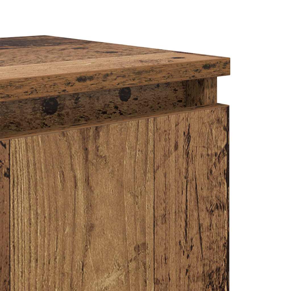 Noćni ormar Staro drvo 40 x 30 x 50 cm Konstruirano drvo