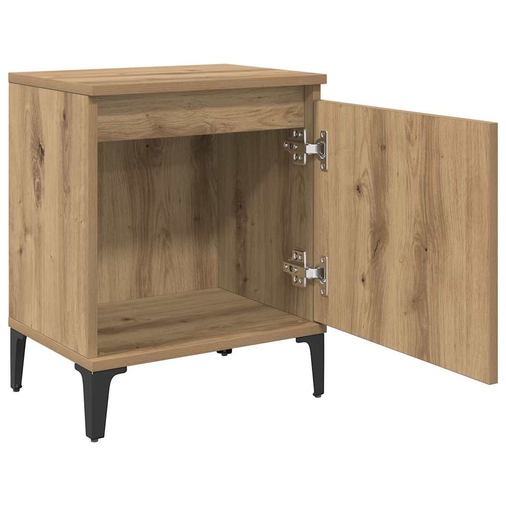 Noćni ormar Umjetnički hrast 40 x 30 x 50 cm Konstruirano drvo