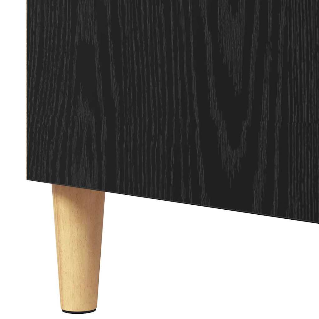 Kreveta Crni hrast 57 x 35 x 89.5 cm Konstruirano drvo