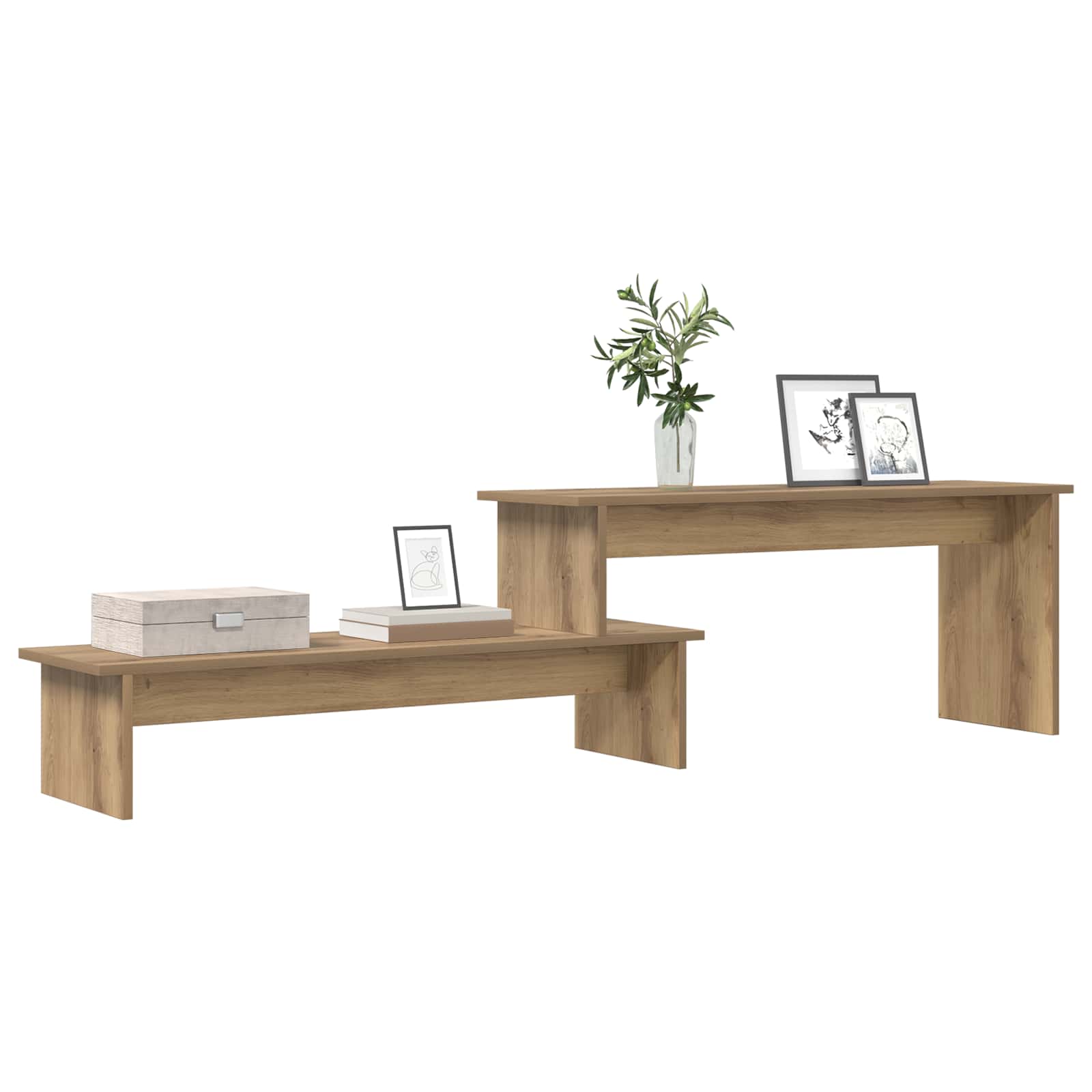 Set TV komoda Zidne Umjetnički hrast 180,5 x 30 x 43 cm