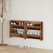 Ormar za cipele s policom 2 pcs Staro drvo 60 x 18 x 60 cm