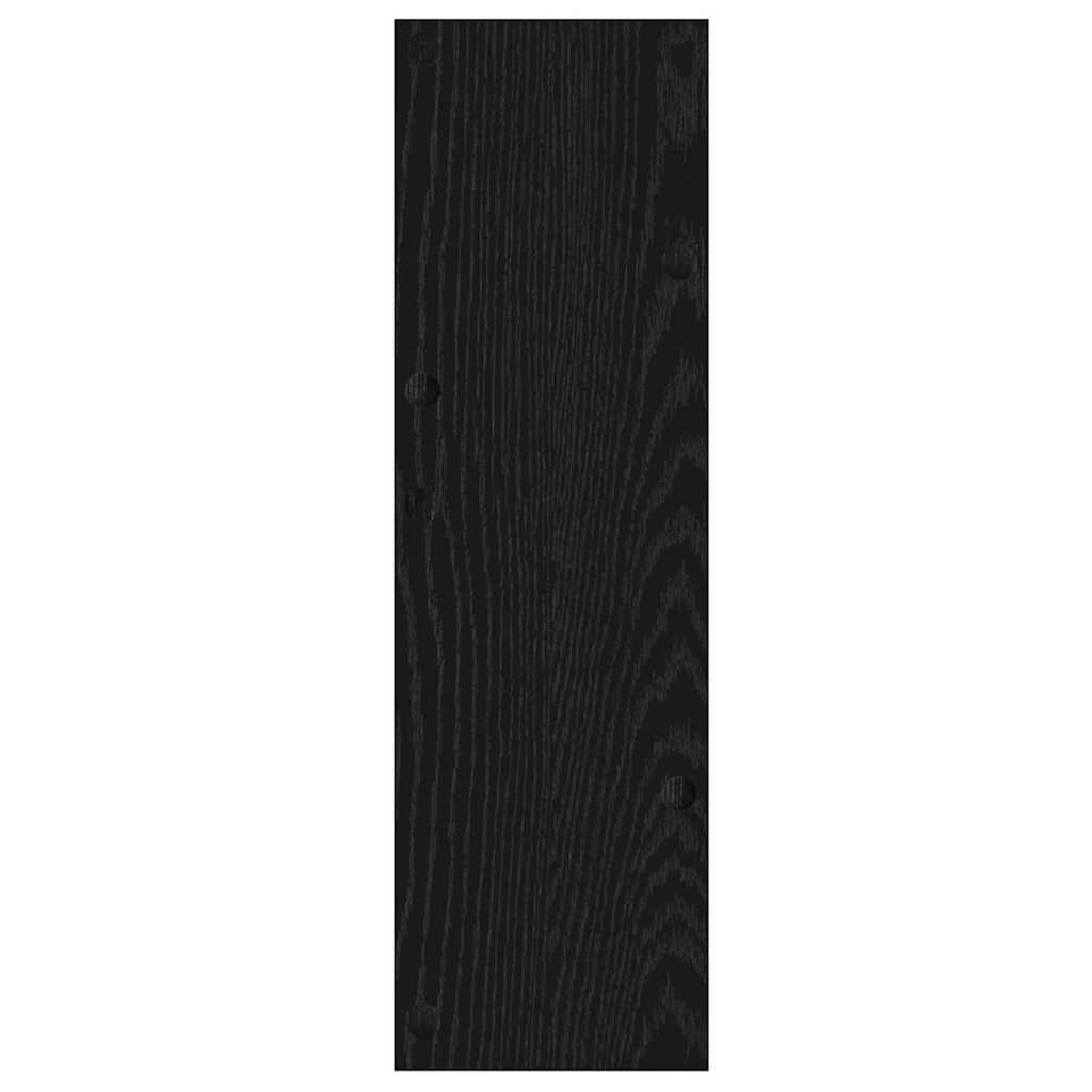 Ormar za cipele s policom 2 pcs Crni hrast 60 x 18 x 60 cm