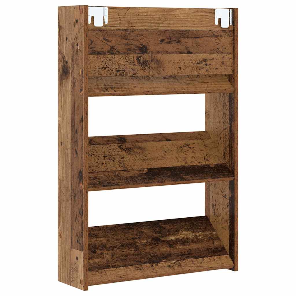 Ormar za cipele Staro drvo 60 x 18 x 90 cm Konstruirano drvo