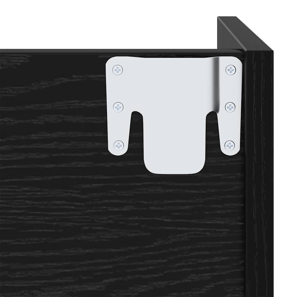 Ormar za cipele s policom 2 pcs Crni hrast 60 x 18 x 90 cm