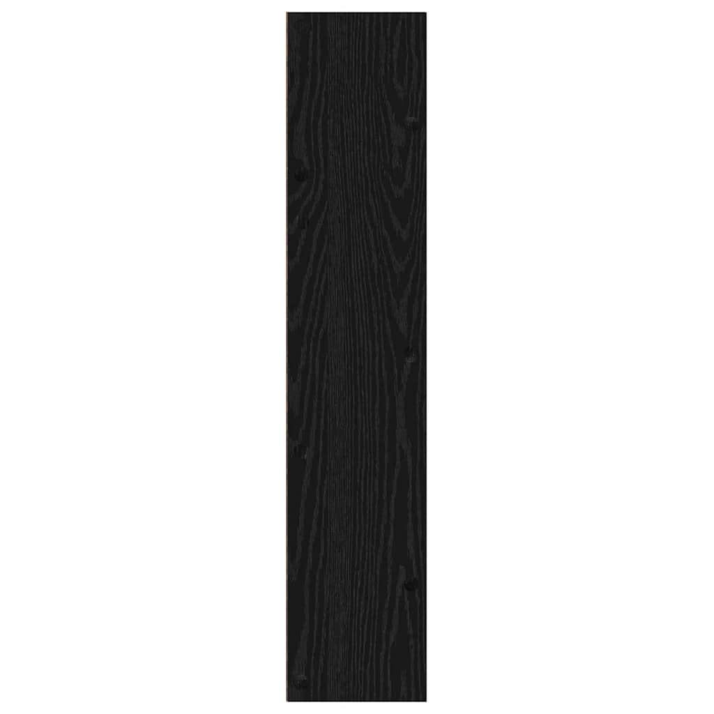 Ormar za cipele s policom 2 pcs Crni hrast 60 x 18 x 90 cm