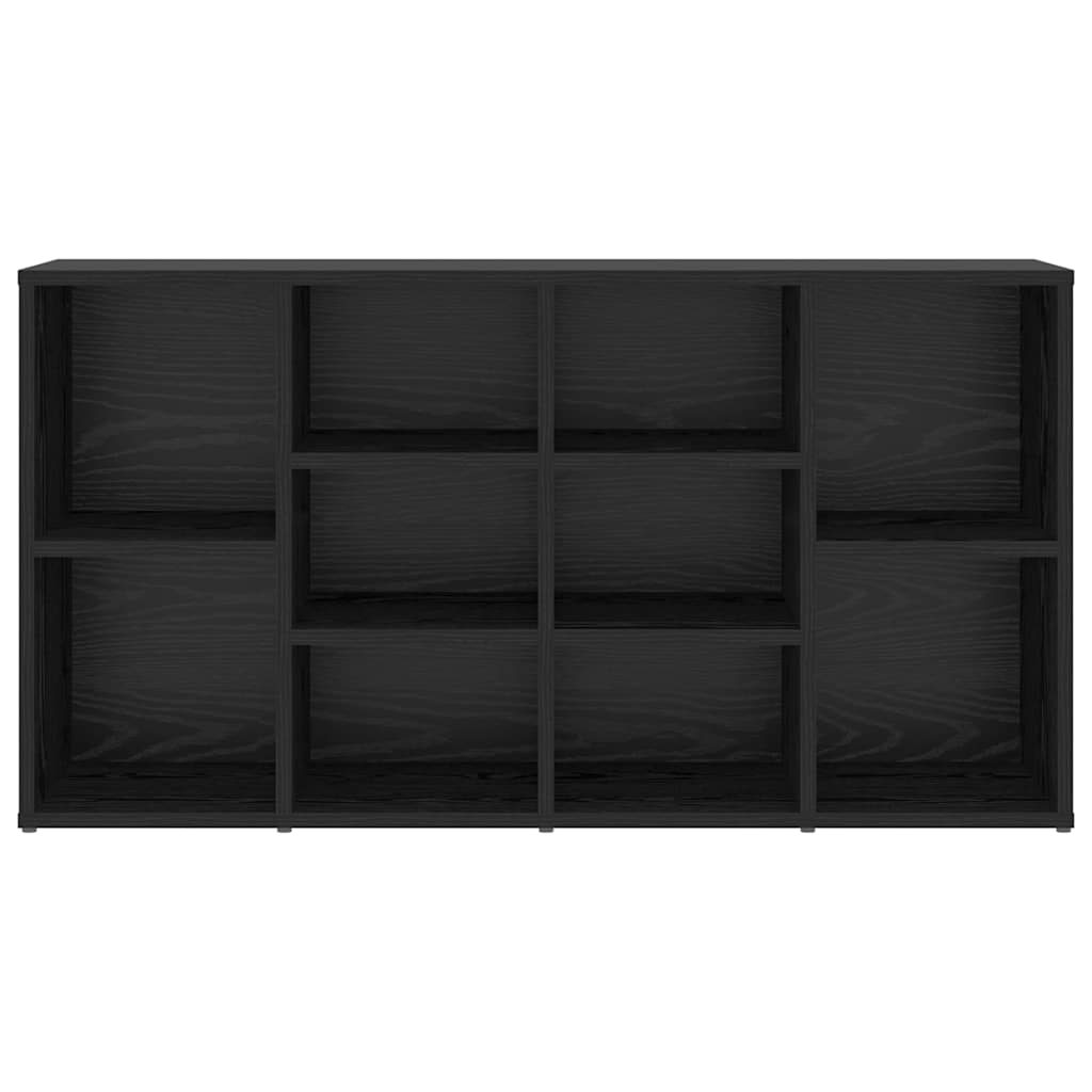 Klupa za cipele Crni hrast 103 x 30 x 54,5 cm Konstruirano drvo