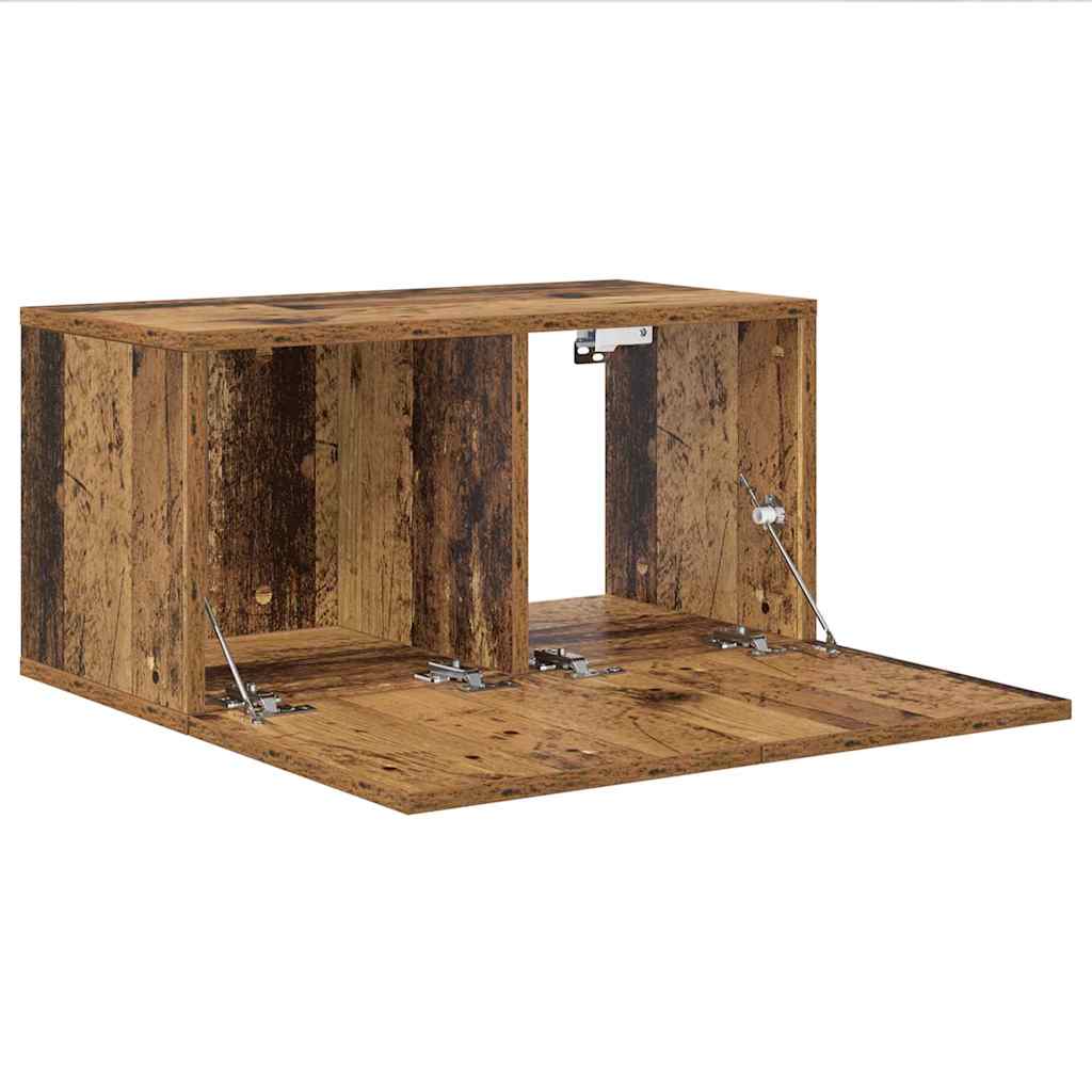 Set TV komoda Zidne Smeđa 60 x 30 x 30 cm Konstruirano drvo