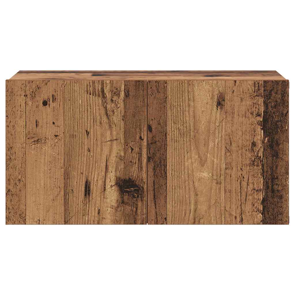 Set TV komoda Zidne Smeđa 60 x 30 x 30 cm Konstruirano drvo