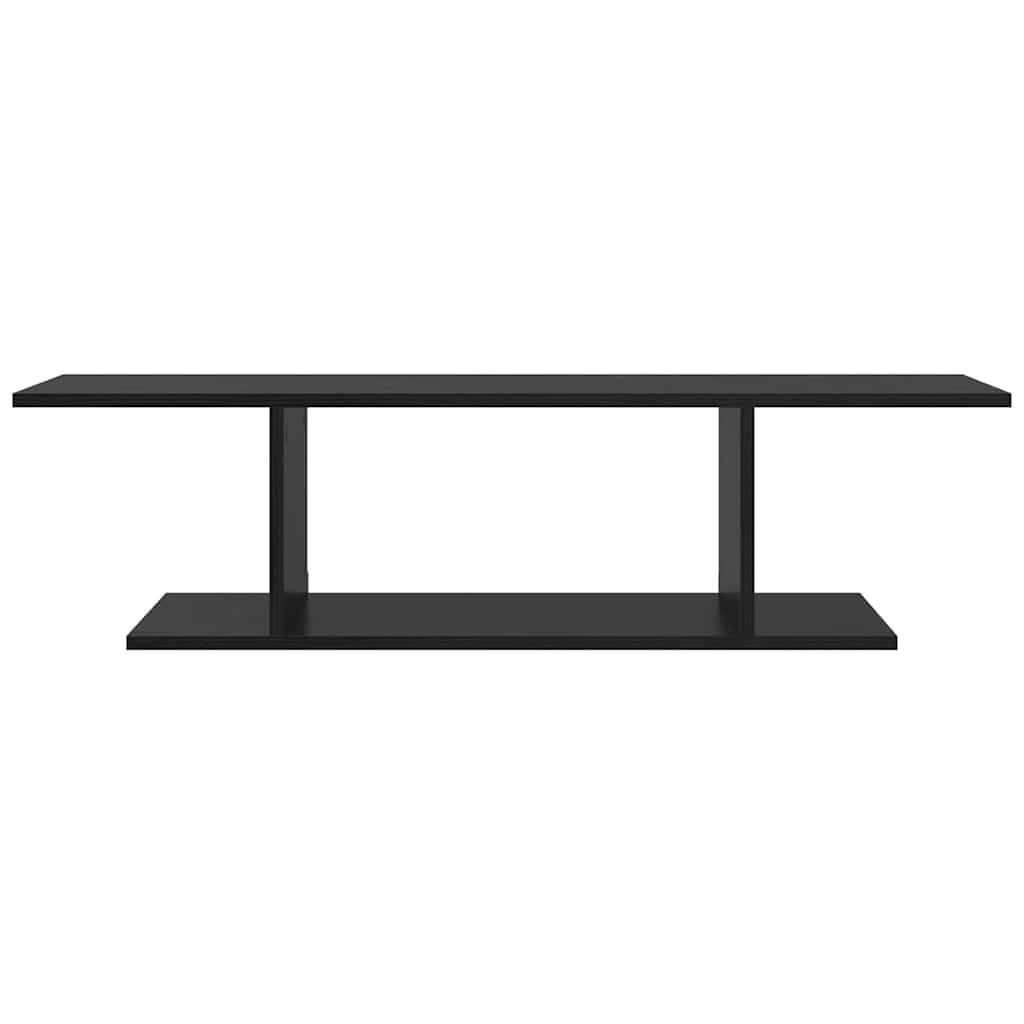 Set TV komoda Zidne Crna 103 x 30 x 26,5 cm Konstruirano drvo