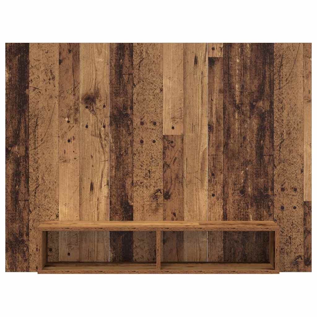 Set TV komoda Staro drvo 120 x 23,5 x 90 cm Konstruirano drvo