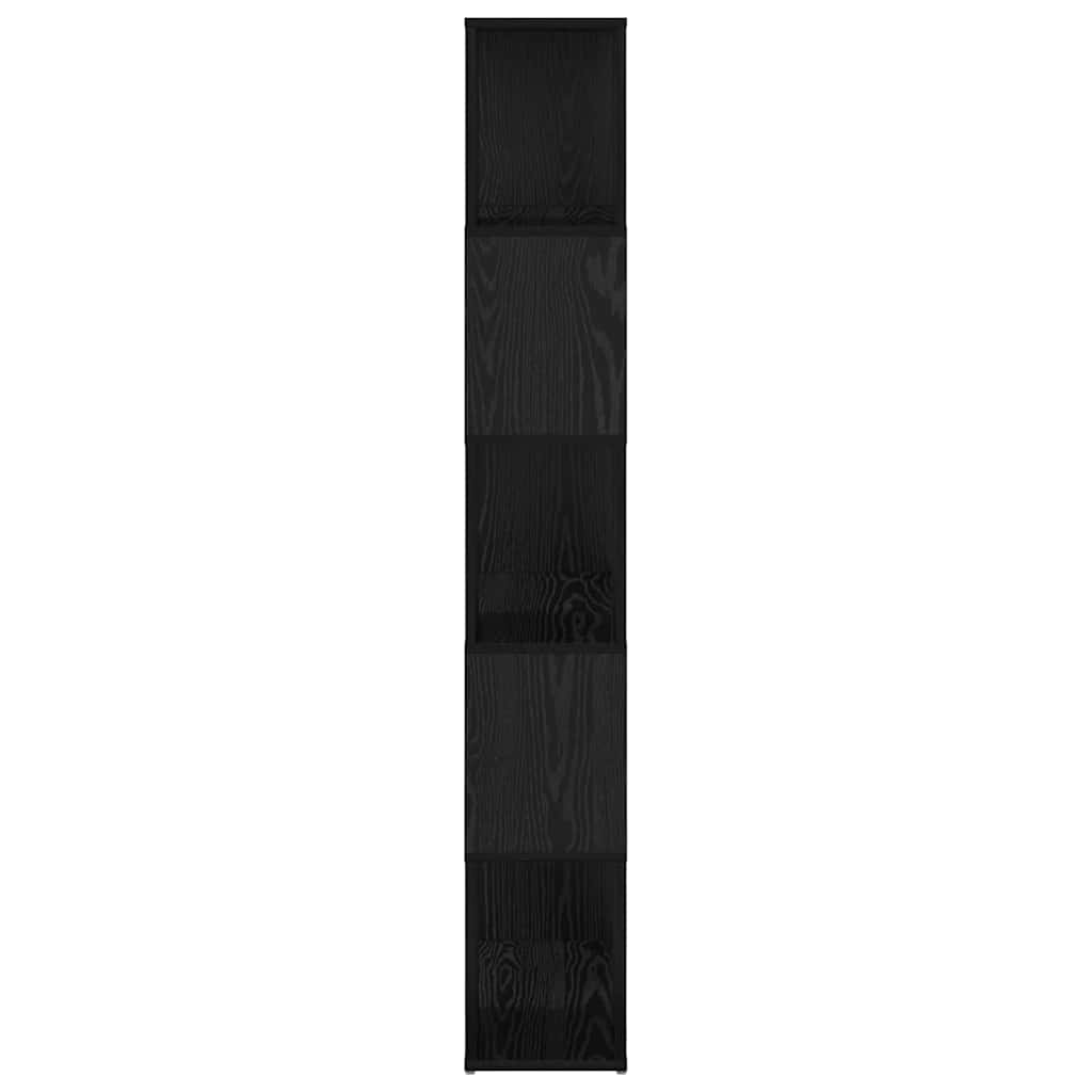 Set TV komoda Zidne Crna 60 x 24 x 156 cm Konstruirano drvo