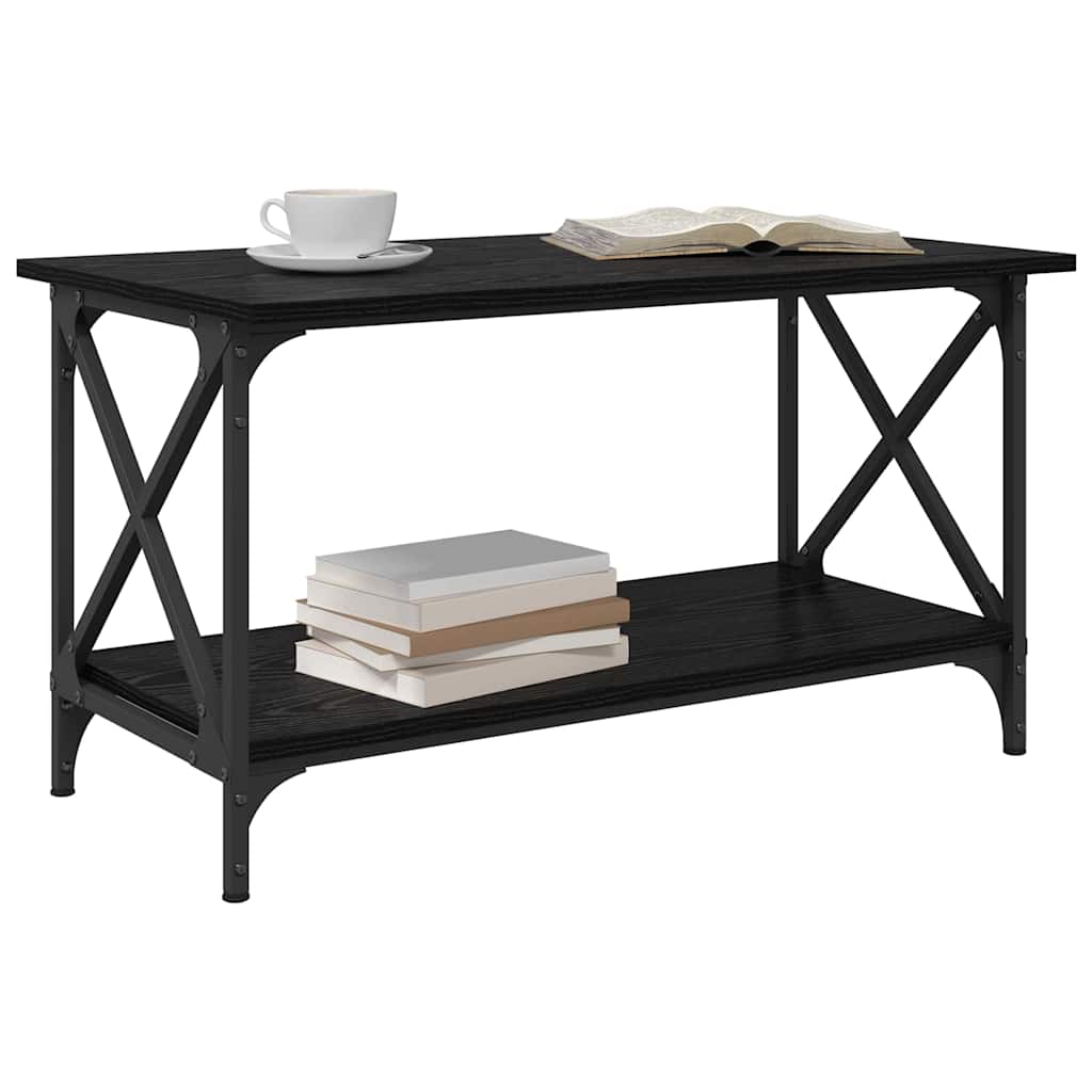 Kava Stol Crni hrast 80 x 45 x 45.5 cm Konstruirano drvo