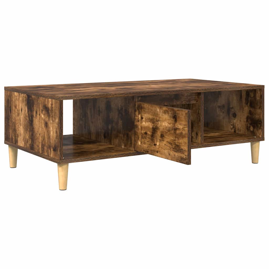 Kava Stol Dimljeni hrast 102 x 55 x 35 cm Konstruirano drvo