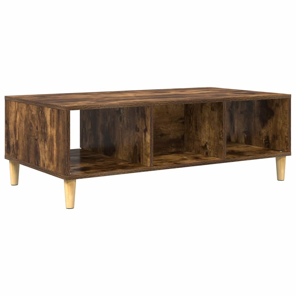 Kava Stol Dimljeni hrast 102 x 55 x 35 cm Konstruirano drvo