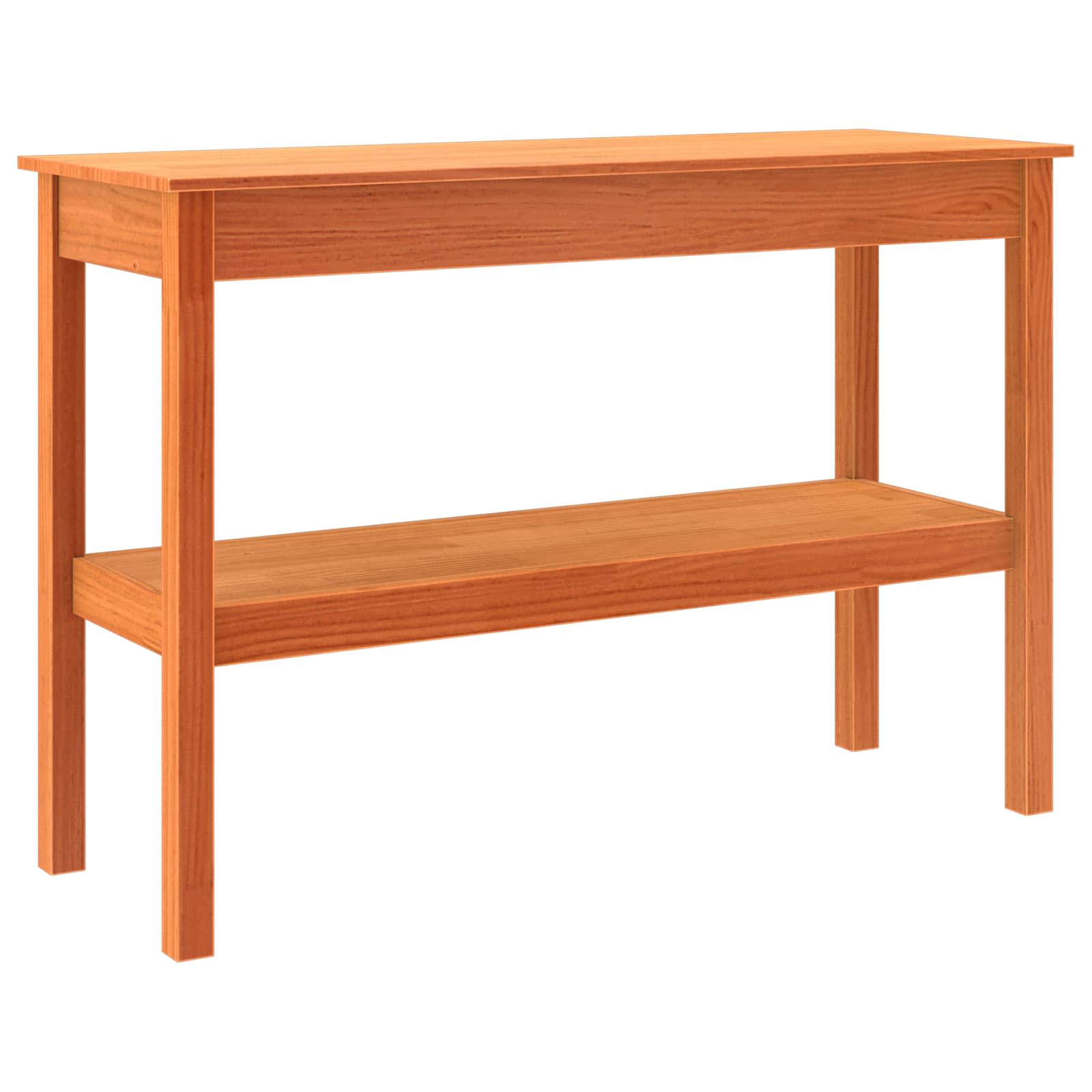 Konzolna stolica Vosak smeđa 110 x 40 x 75 cm Masivna borovina