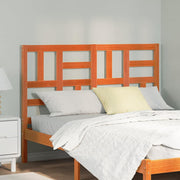 Uzglavlje za krevet s uzglavljem Vosak smeđa 145,5 x 4 x 104 cm