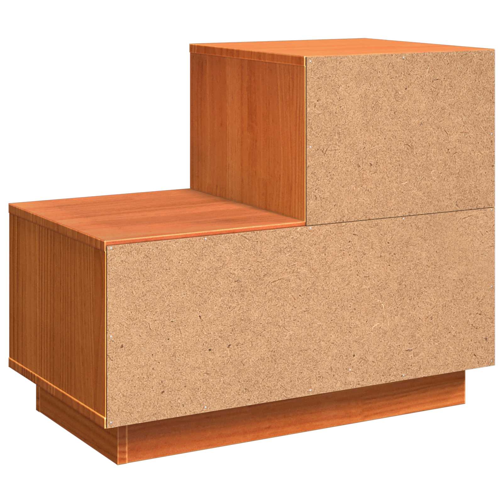 Noćni ormar 2 pcs Vosak smeđa 60 x 34 x 51 cm Konstruirano drvo