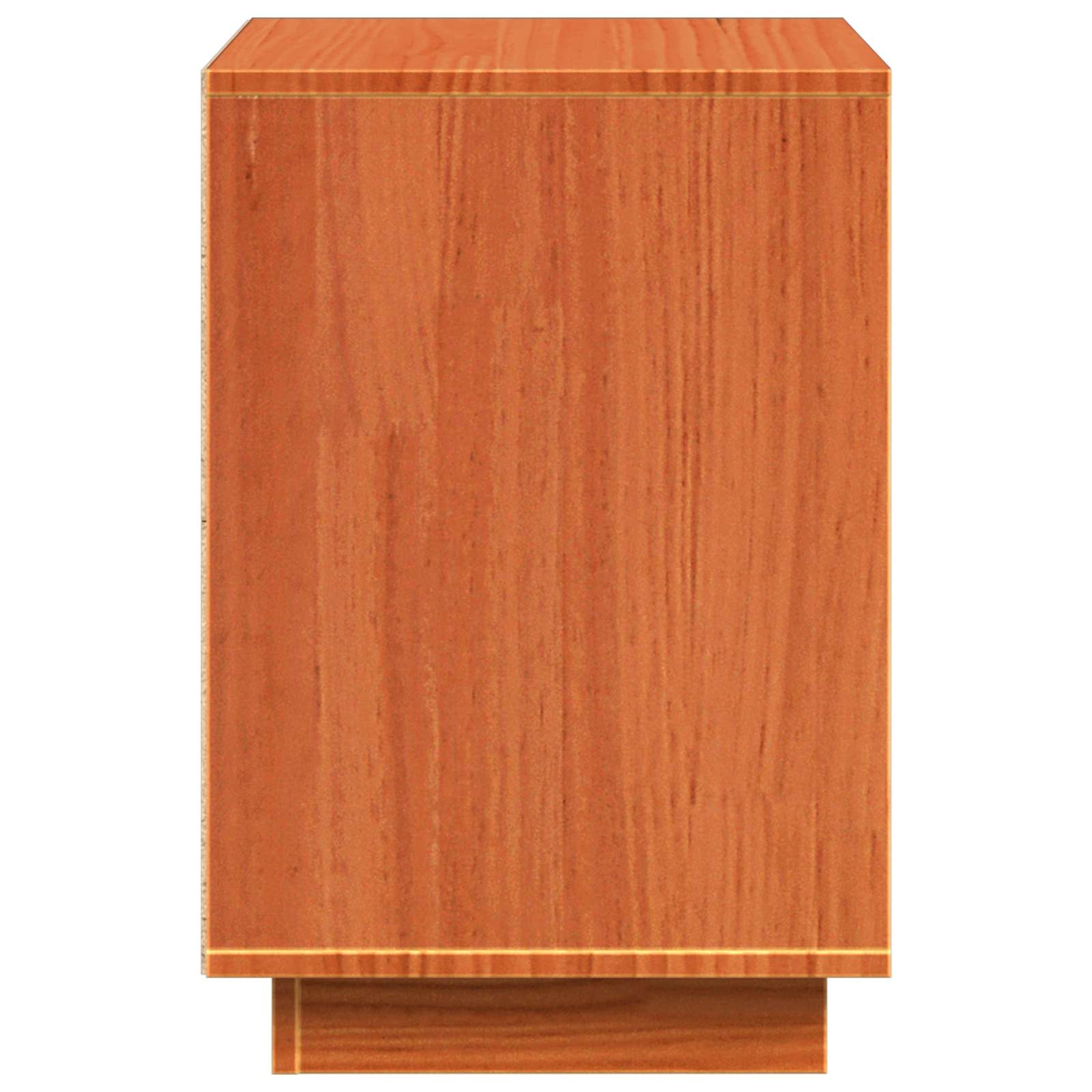 Noćni ormar 2 pcs Vosak smeđa 60 x 34 x 51 cm Konstruirano drvo