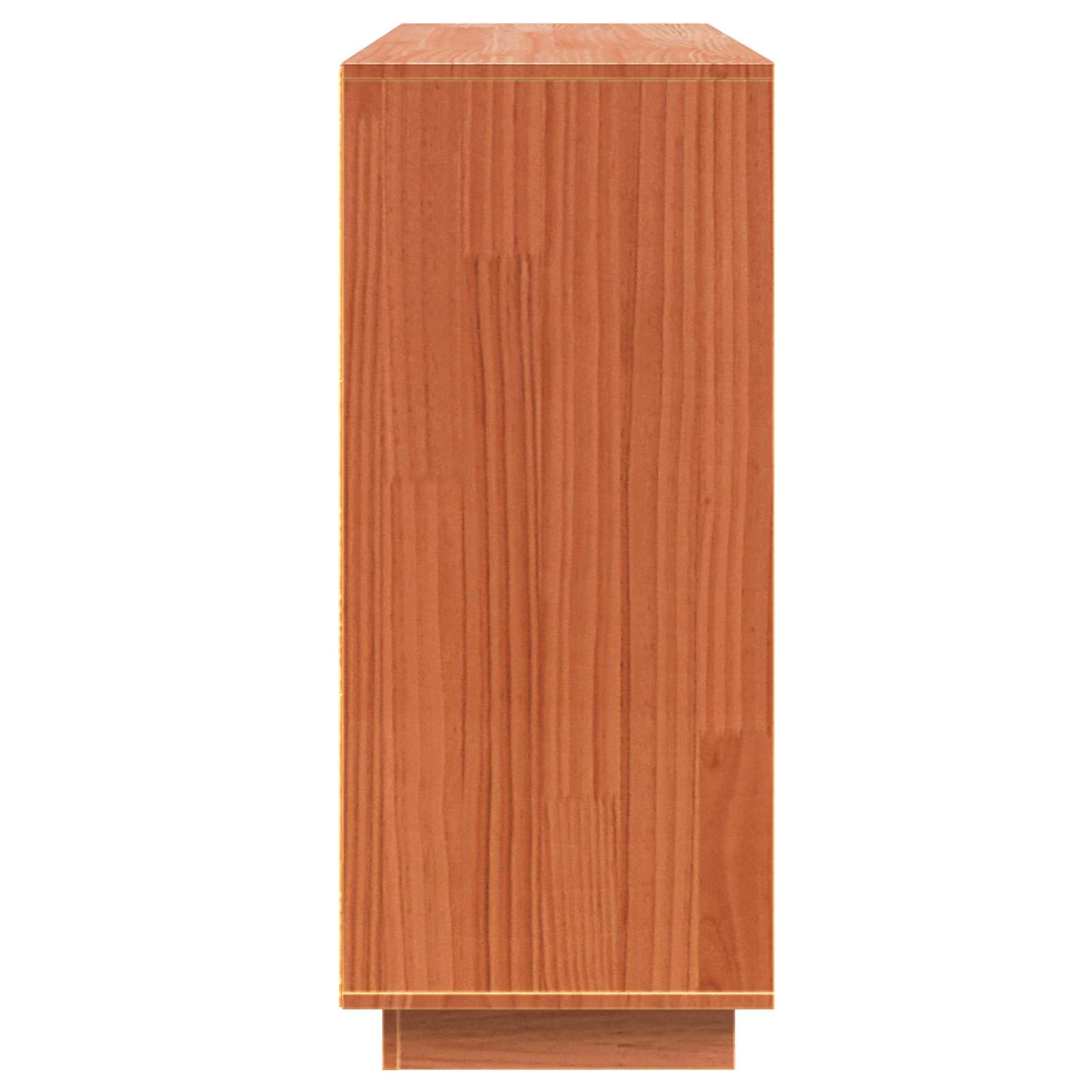 Kreveta Vosak smeđa 104,5 x 34 x 80 cm Čvrsto borovo drvo