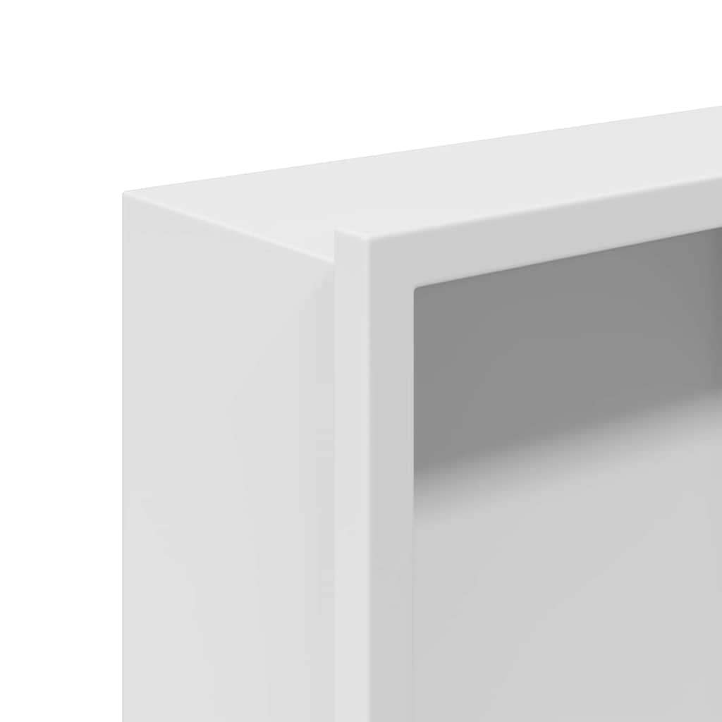 Ničica za tuš Bijeli 90 x 20 x 9,5 cm Nehrđajući čelik