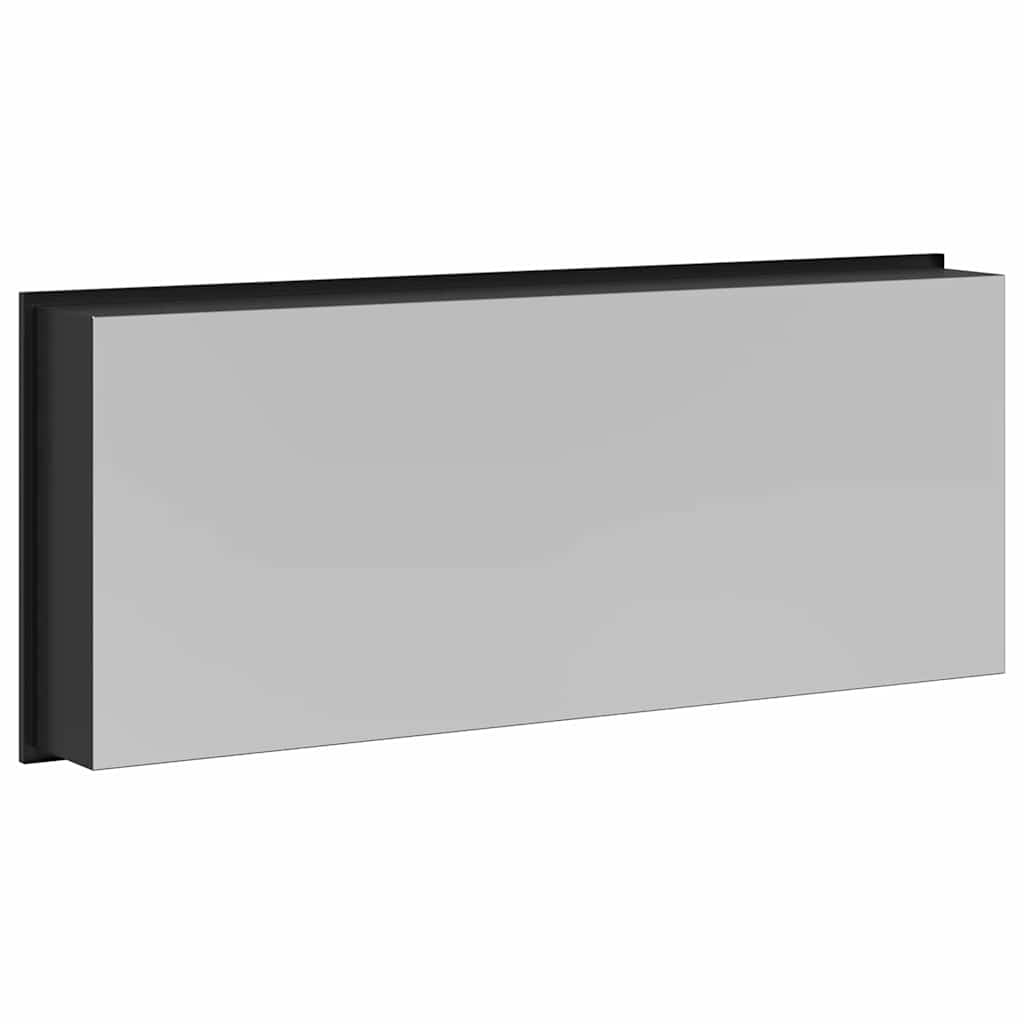 Ničica za tuš Crna 75 x 30 x 9,5 cm Nehrđajući čelik