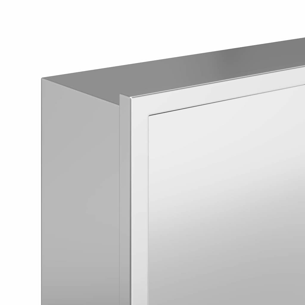 Ničica za tuš Srebrno 75 x 30 x 9,5 cm Nehrđajući čelik