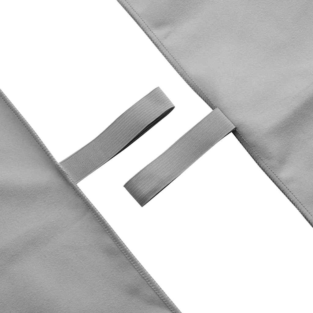 Sportski Ručnici 2 pcs Tamno siva 100 x 50 cm