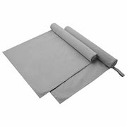 Sportski Ručnici 2 pcs Tamno siva 90 x 180 cm