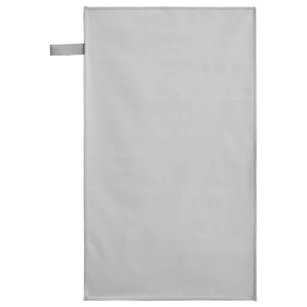 Sportski Ručnici 2 pcs Siva 50 x 30 cm Poliester i poliamid