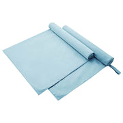 Sportski Ručnici 2 pcs Plava 180 x 90 cm Poliester i poliamid