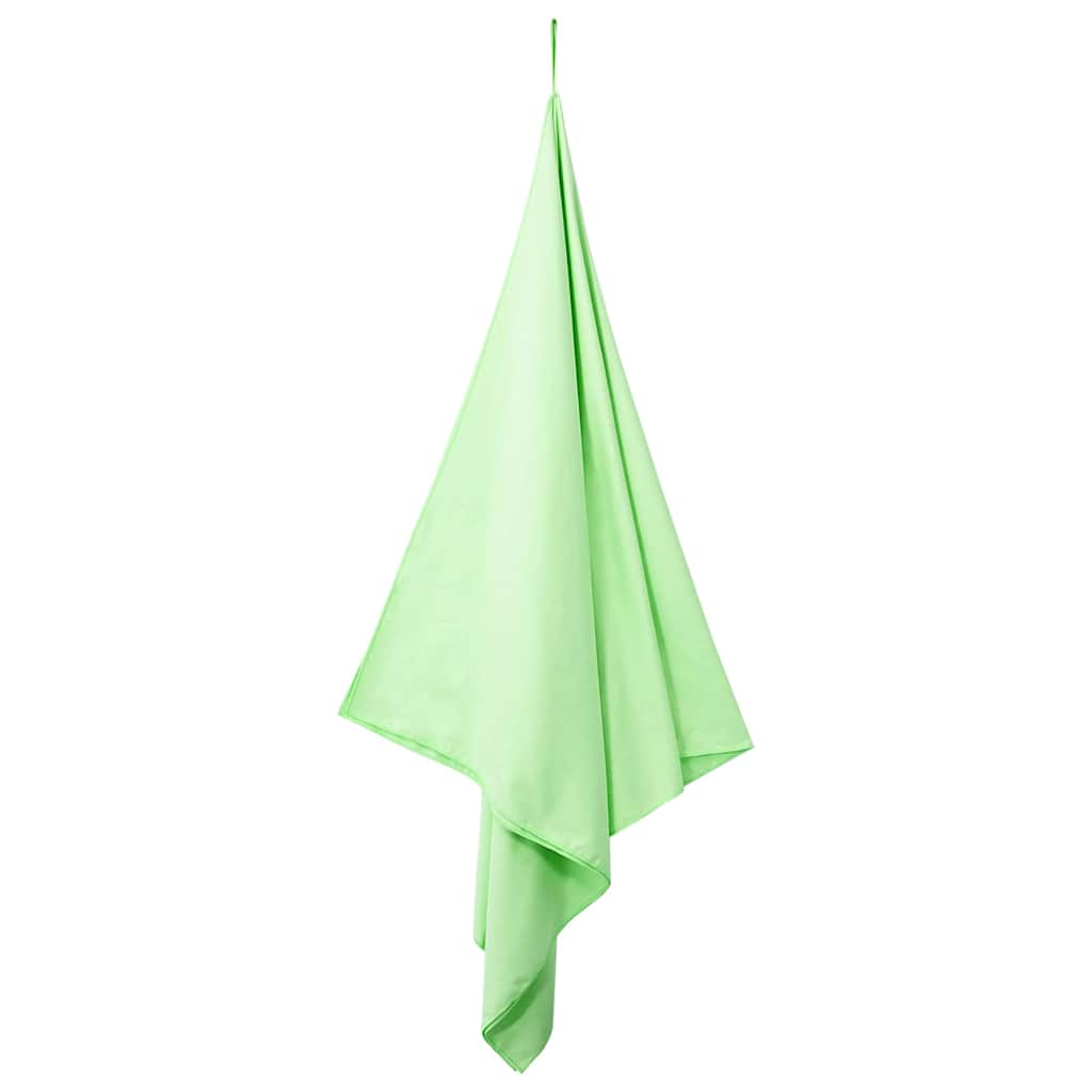 Sportski Ručnici 2 pcs Zelena 200 x 100 cm Poliester i poliamid