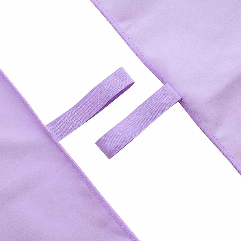 Sportski Ručnici 2 pcs Ljubičasta 140 x 70 cm