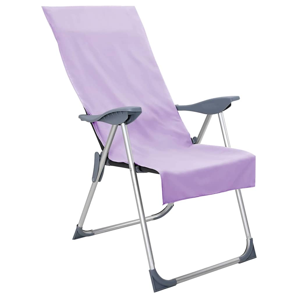 Vanjski ručnici za stolice 2 pcs Ljubičasta 130 x 60 cm