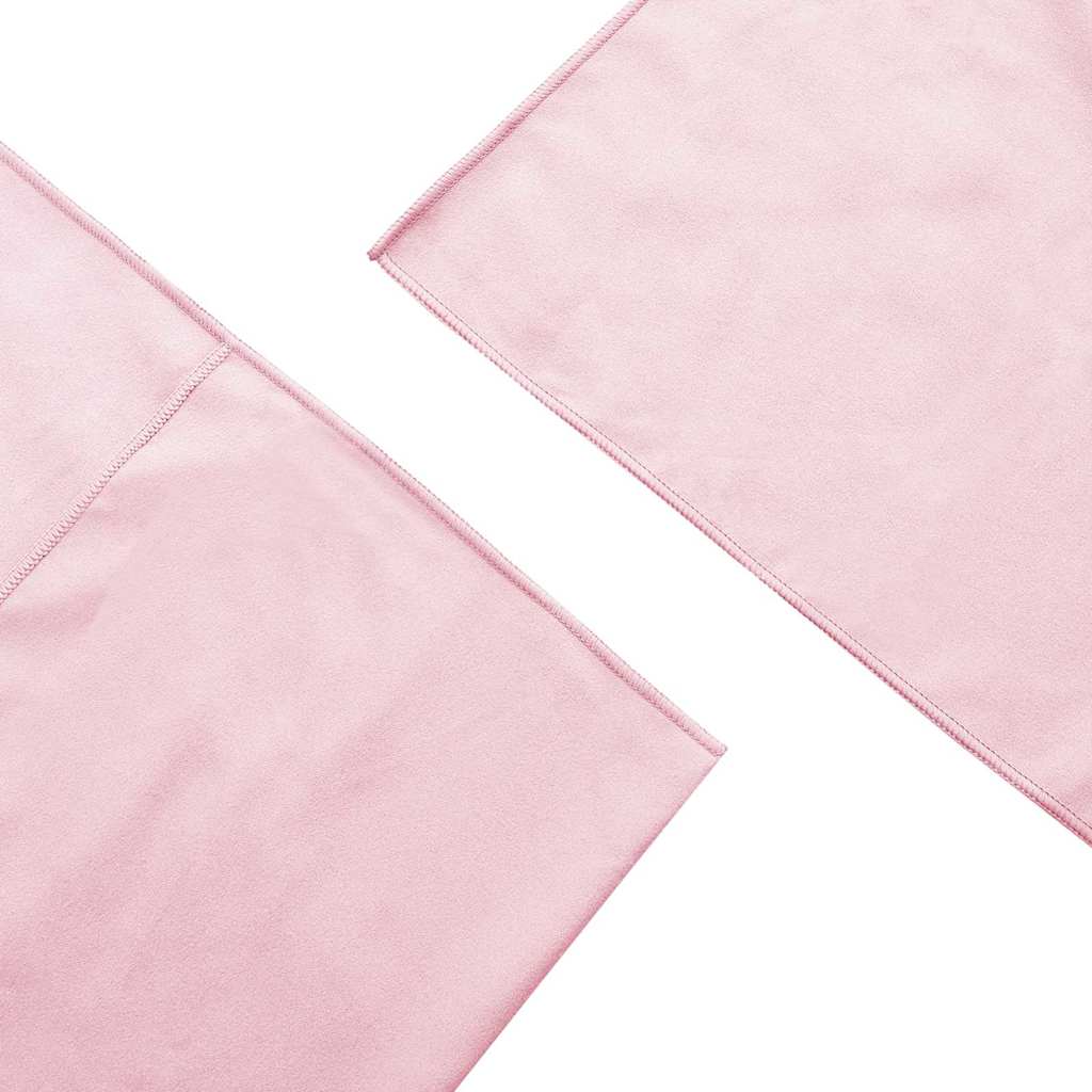 Vanjski ručnici za stolice 2 pcs Ružičasta 130 x 60 cm
