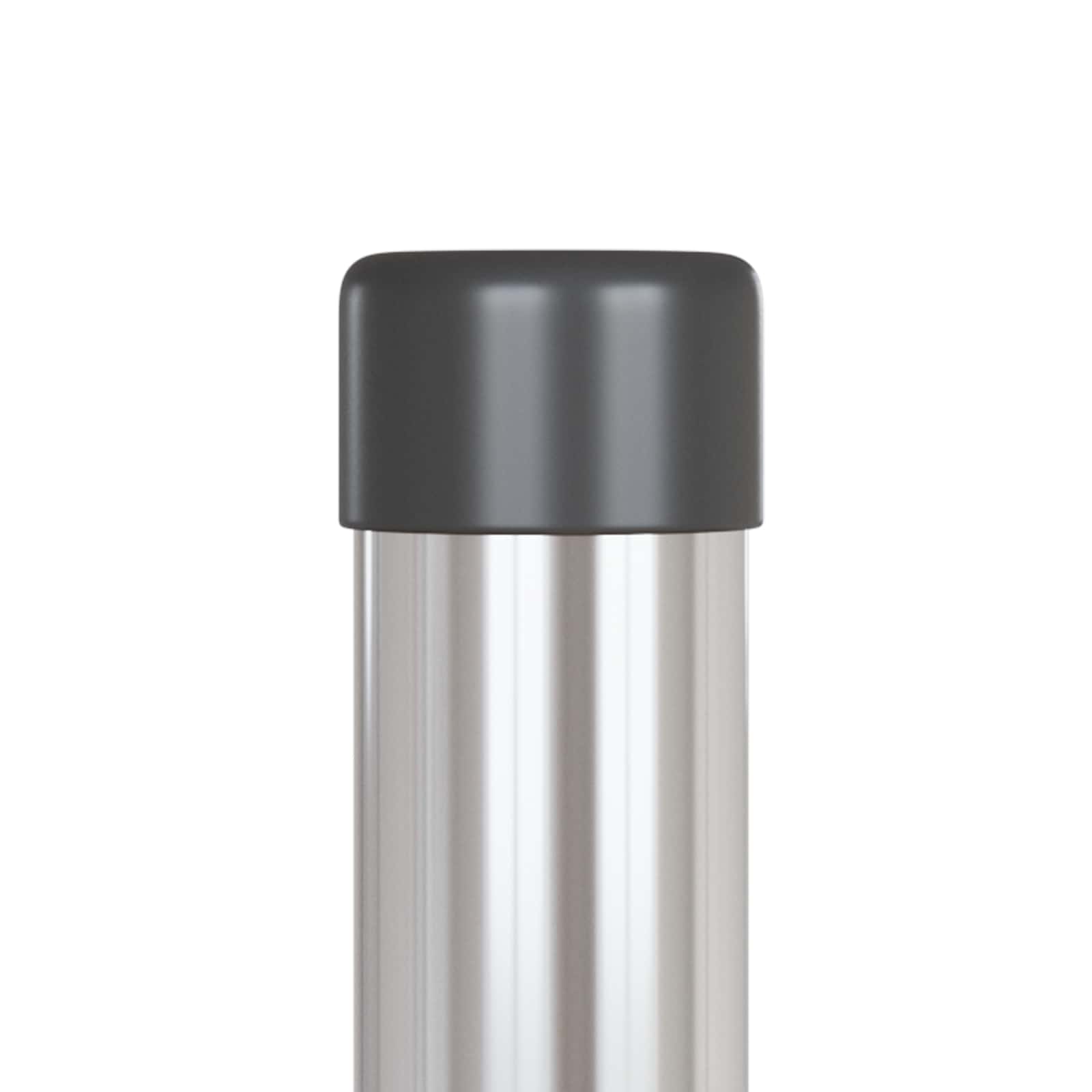 Stup za ogradu 12 pcs Srebrno 120 cm