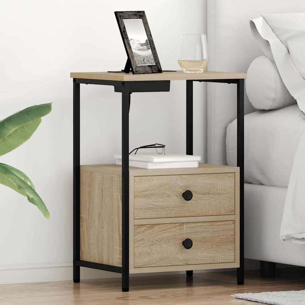 Noćni ormar Sonoma hrast 40 x 31 x 60 cm Konstruirano drvo
