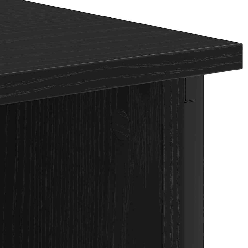 Noćni ormar Crni hrast 38 x 31 x 61 cm Konstruirano drvo