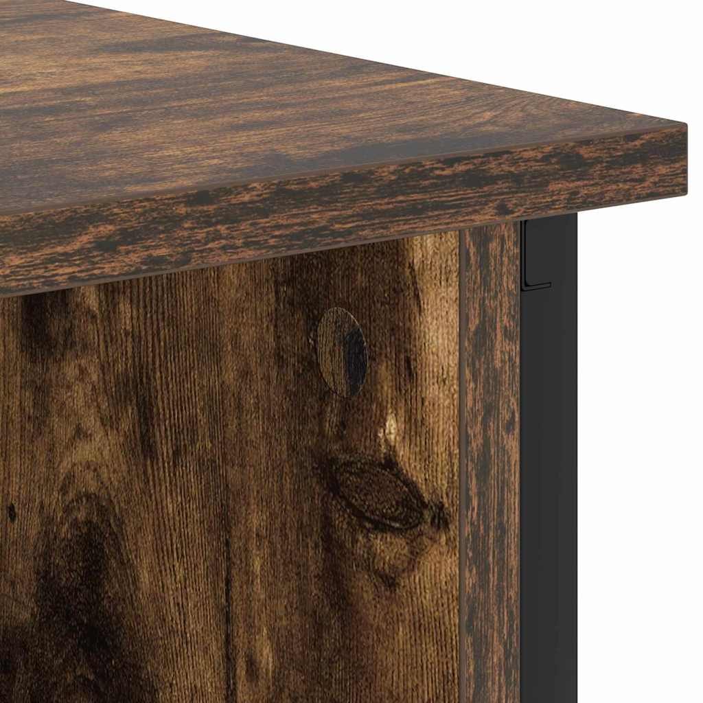 Noćni ormar 2 pcs Dimljeni hrast 38 x 31 x 61 cm
