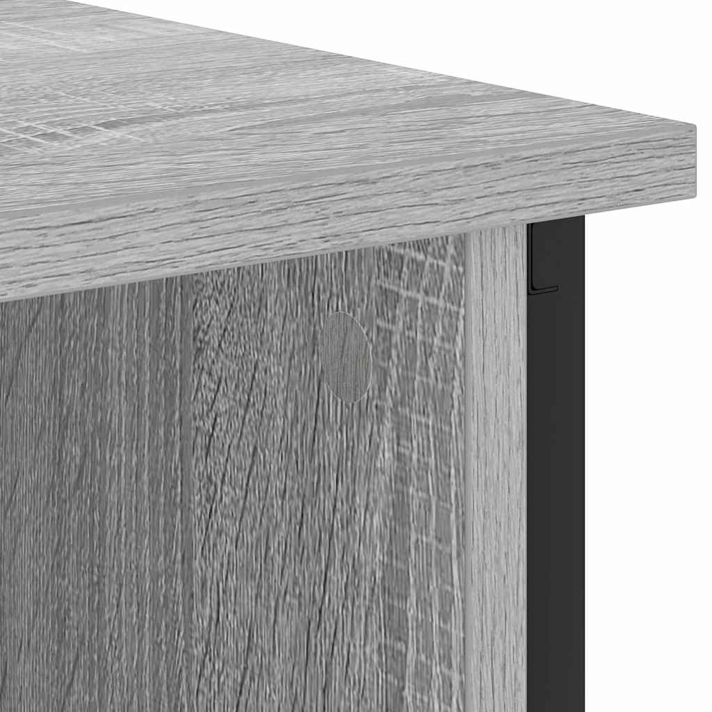Noćni ormar Siva Sonoma 55 x 31 x 76 cm Konstruirano drvo