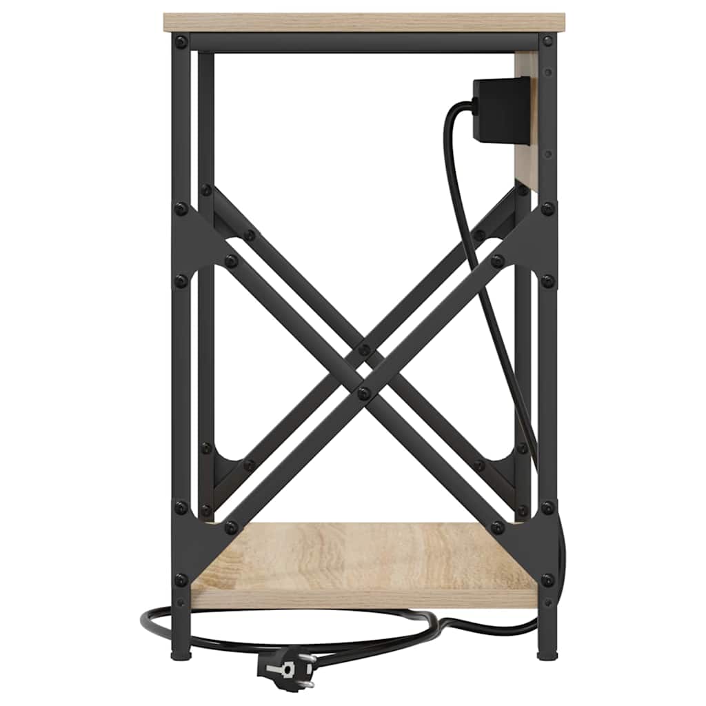 Noćni ormar Sonoma hrast 41 x 31 x 51 cm Konstruirano drvo