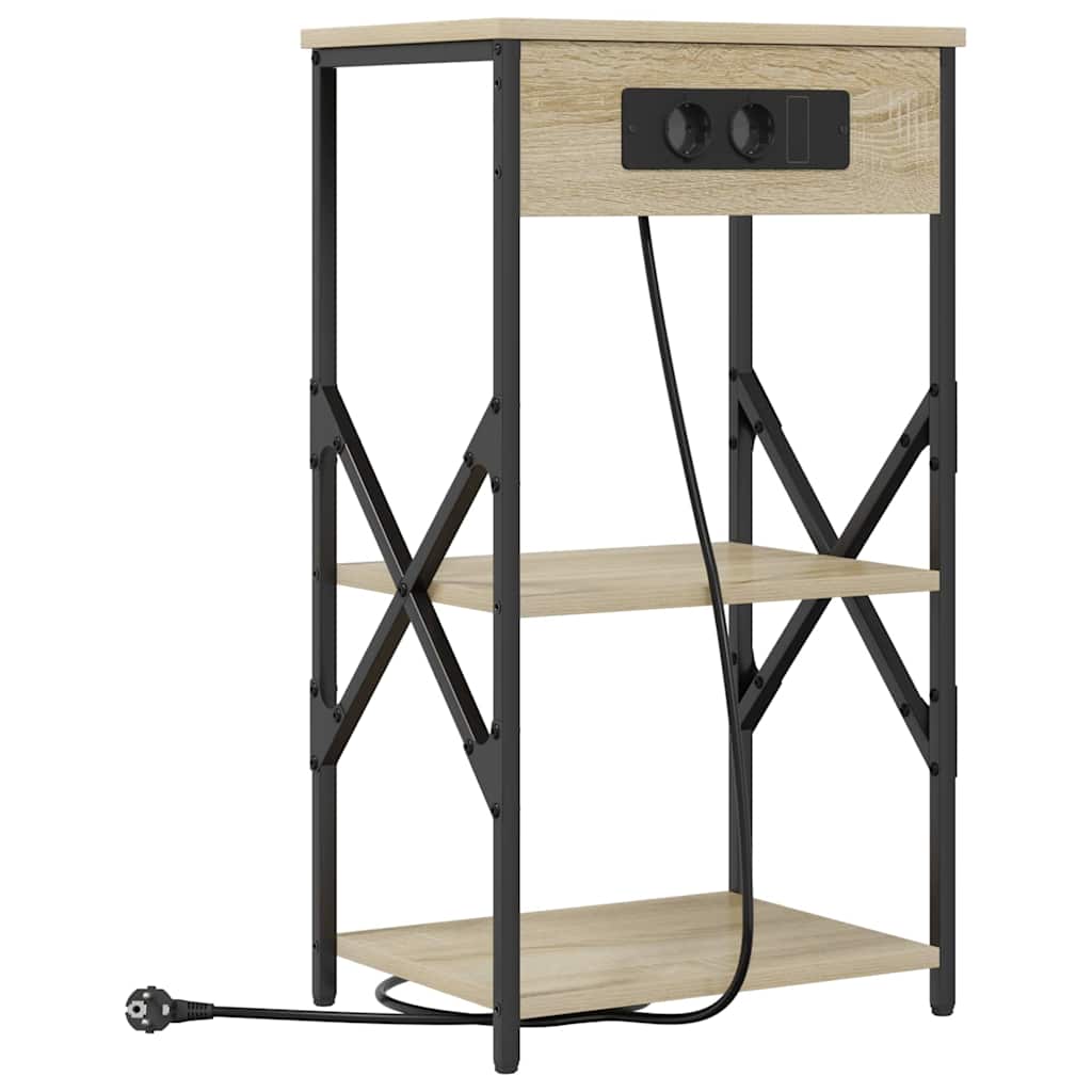 Noćni ormar Sonoma hrast 41 x 31 x 76 cm Konstruirano drvo