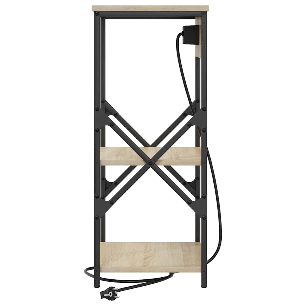 Noćni ormar Sonoma hrast 41 x 31 x 76 cm Konstruirano drvo