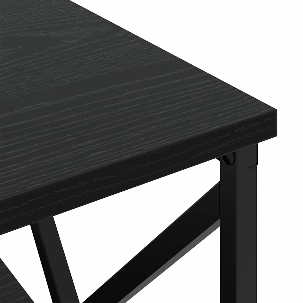Noćni ormar s ladicama 2 pcs Crni hrast 41,5 x 40,5 x 55 cm
