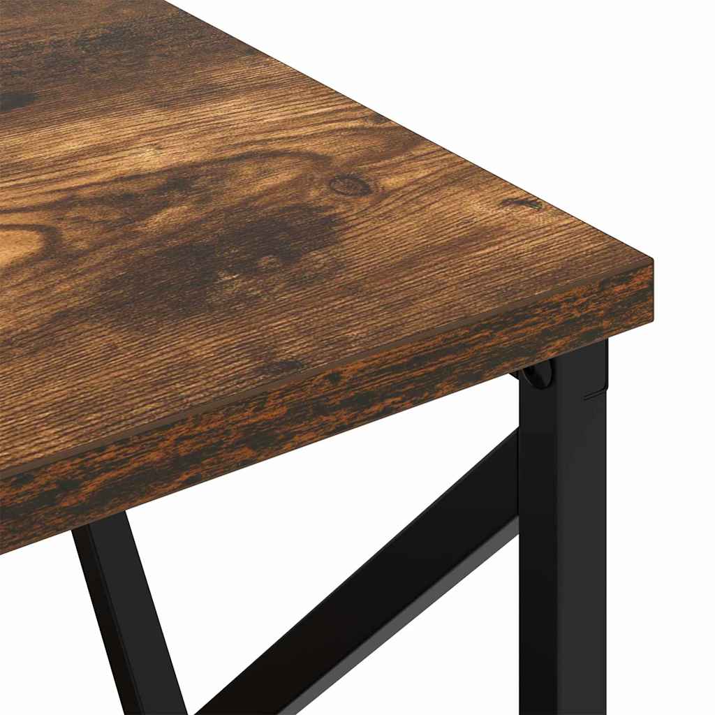 Noćni ormar s ladicama 2 pcs Dimljeni hrast 40 x 31 x 60 cm