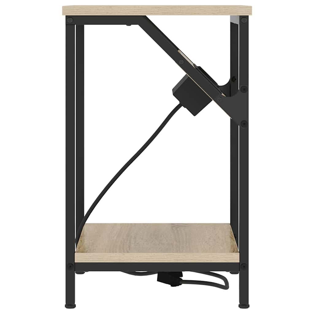 Noćni ormar Sonoma hrast 38 x 30 x 48 cm Konstruirano drvo