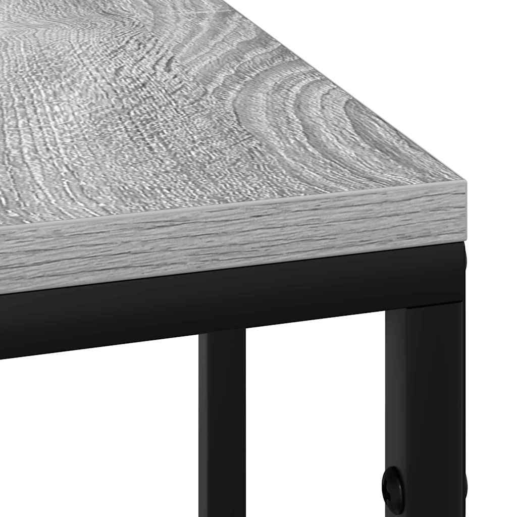 Noćni ormar s ladicama Sivi hrast sonoma 41.5 x 26 x 60.5 cm