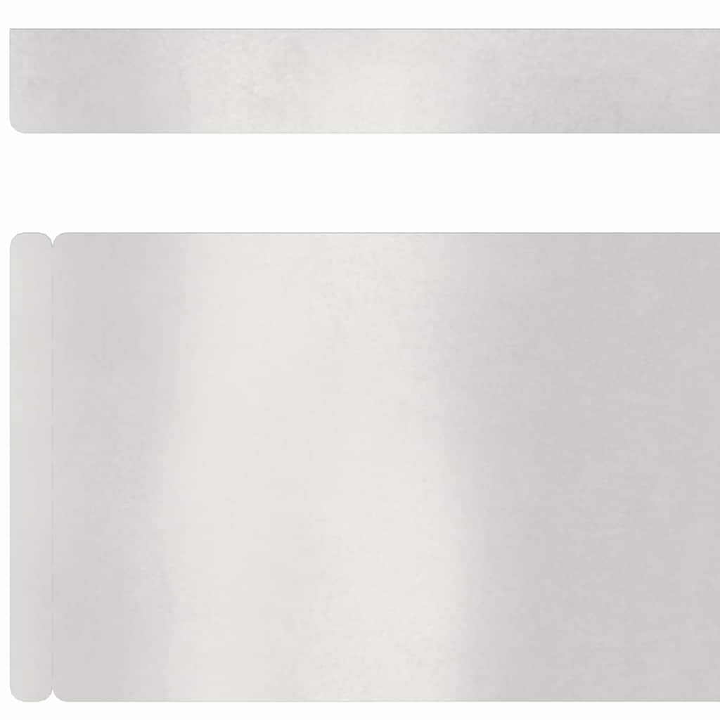 Ograda oko Travnjaka 4 pcs Srebrno 450 x 0,05 x 10 cm