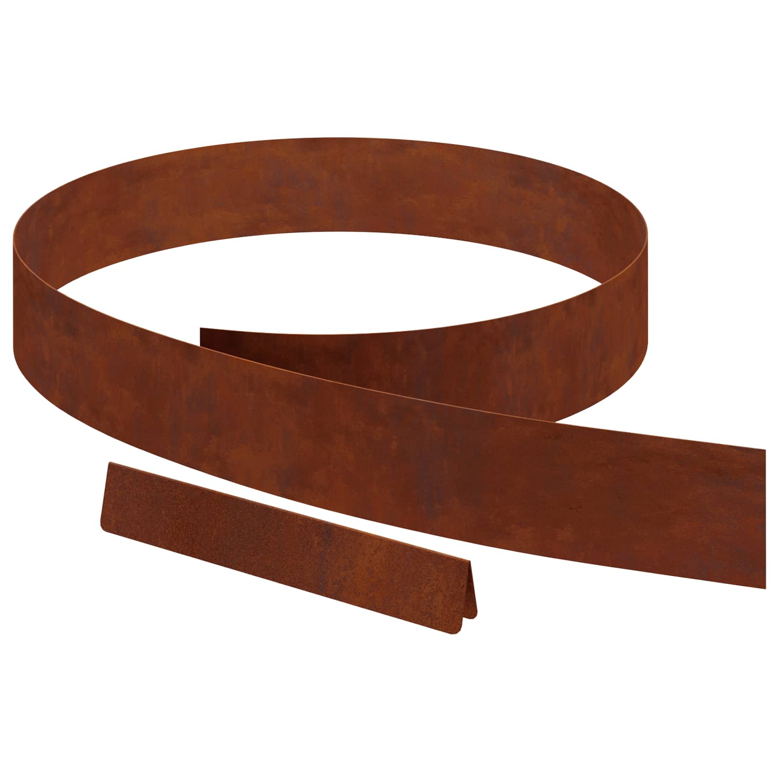 Ograda oko Travnjaka 4 pcs Rđa 450 x 0,05 x 10 cm