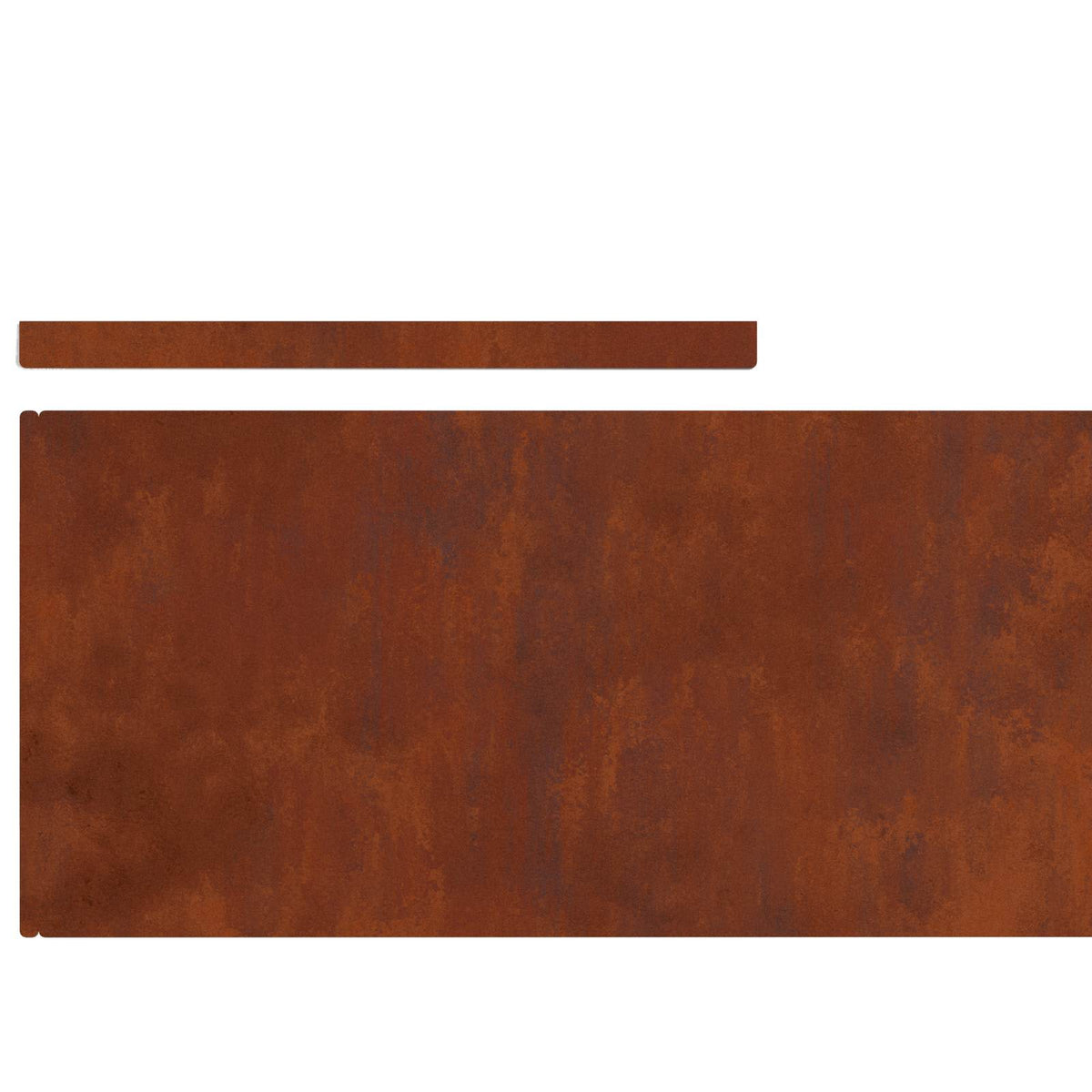 Ograda oko Travnjaka 450 x 25 cm Rđa