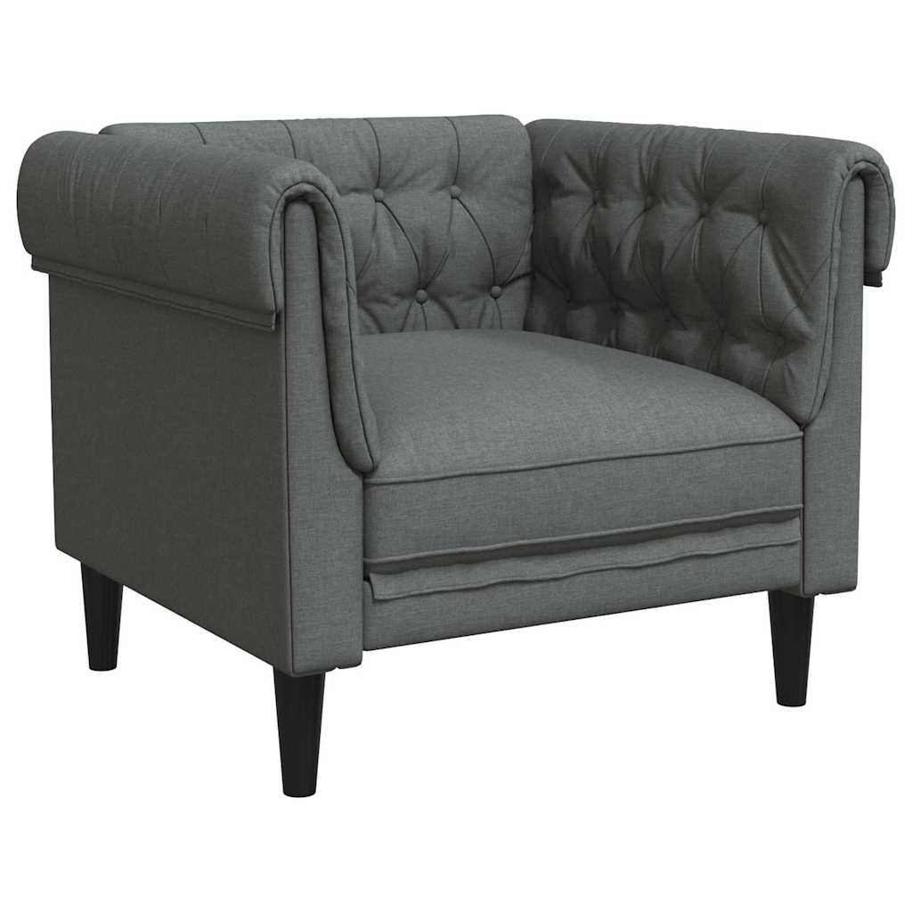Sofa Tamno siva 78,5 x 74,5 x 74,5 cm Poliester
